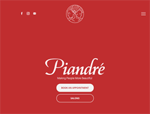 Tablet Screenshot of piandre.com